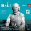 RESKIT RSF48-0134 Female driver for A/S-32A-31A Mule Tow Tractor (scene 2) (1 pcs) (3D Printed) (1/48)